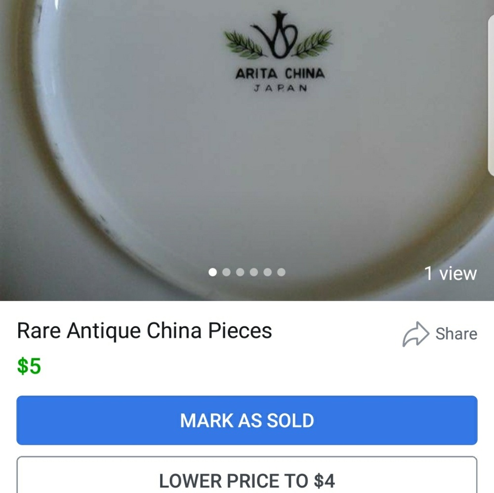 Authentic Arita china